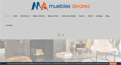 Desktop Screenshot of mueblesalvarez.net